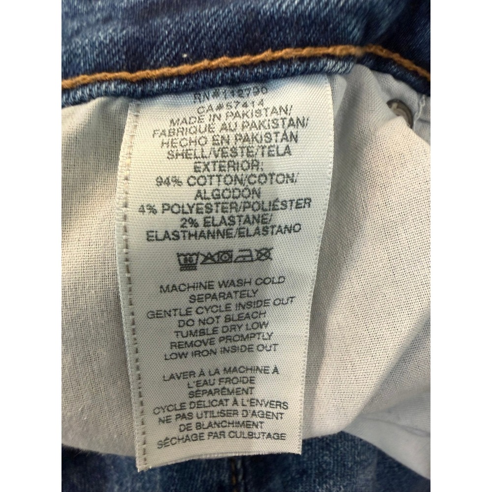 True Religion Becca Mid Rise Bootcut Jeans Medium Wash Blue 33 -See Measurements - Picture 7 of 8
